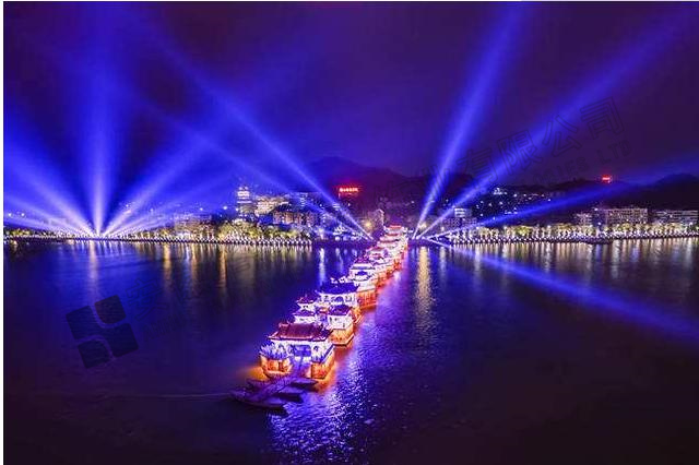 中国渔村旅游景区夜景亮化提升项目